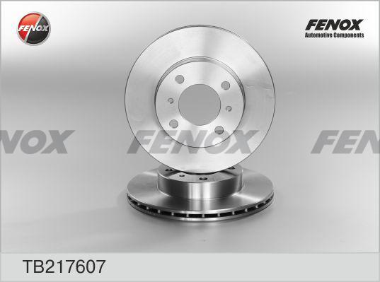 Fenox TB217607 - Disque de frein cwaw.fr