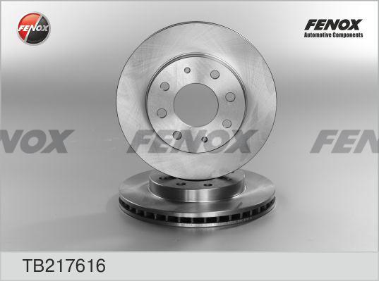 Fenox TB217616 - Disque de frein cwaw.fr