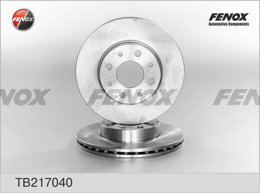 Fenox TB217040 - Disque de frein cwaw.fr