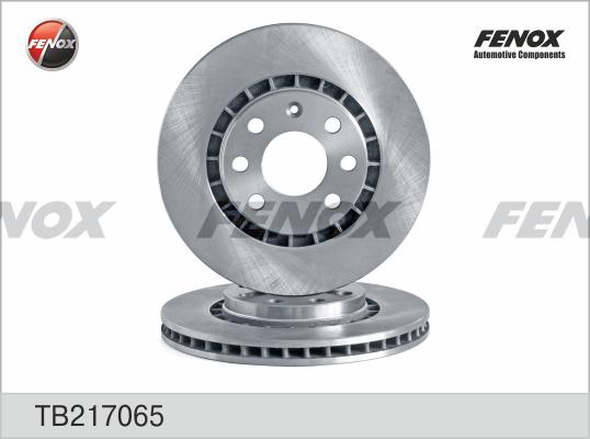 Fenox TB217065 - Disque de frein cwaw.fr