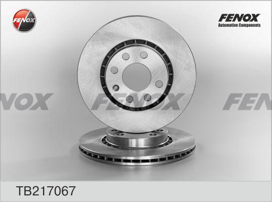 Fenox TB217067 - Disque de frein cwaw.fr