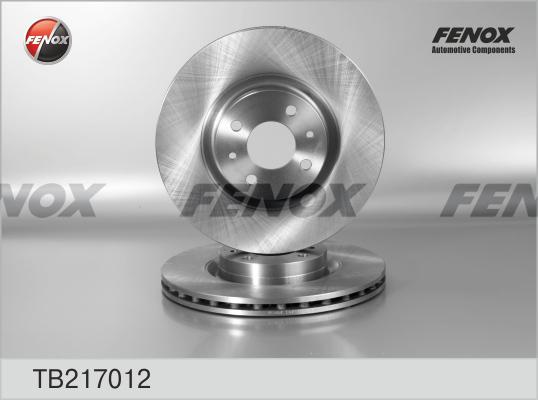 Fenox TB217012 - Disque de frein cwaw.fr