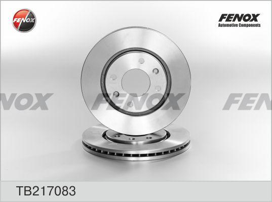 Fenox TB217083 - Disque de frein cwaw.fr