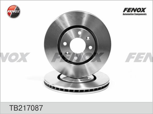 Fenox TB217087 - Disque de frein cwaw.fr