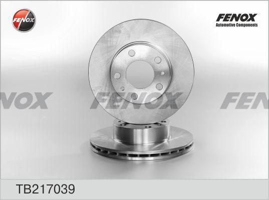 Fenox TB217039 - Disque de frein cwaw.fr