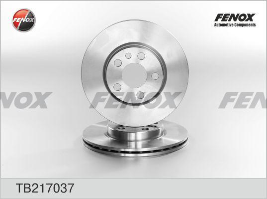 Fenox TB217037 - Disque de frein cwaw.fr