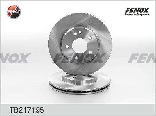 Fenox TB217195 - Disque de frein cwaw.fr