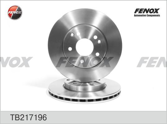 Fenox TB217196 - Disque de frein cwaw.fr