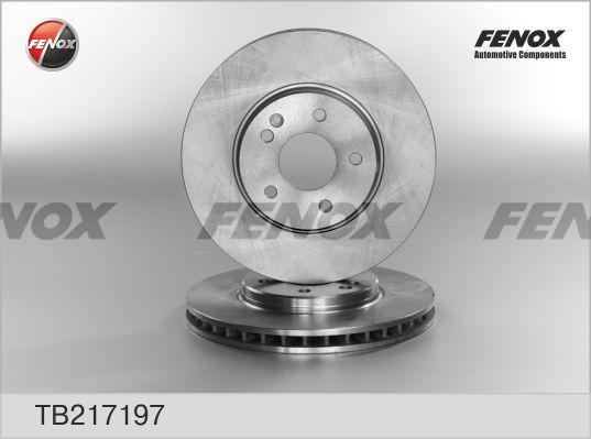 Fenox TB217197 - Disque de frein cwaw.fr