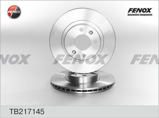 Fenox TB217145 - Disque de frein cwaw.fr