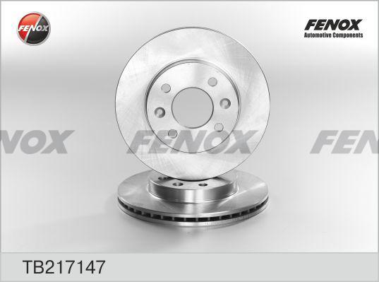 Fenox TB217147 - Disque de frein cwaw.fr