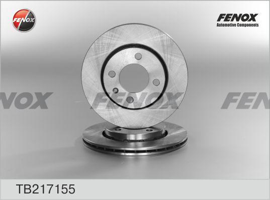 Fenox TB217155 - Disque de frein cwaw.fr