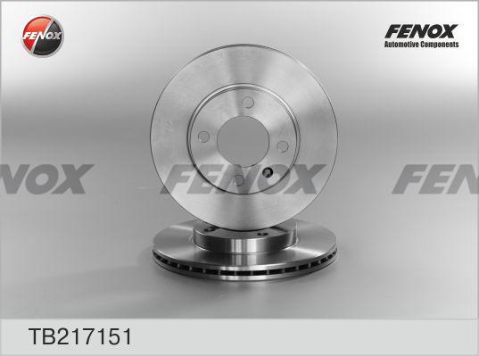 Fenox TB217151 - Disque de frein cwaw.fr