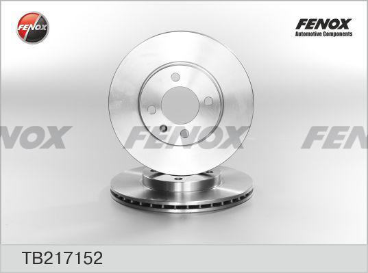 Fenox TB217152 - Disque de frein cwaw.fr