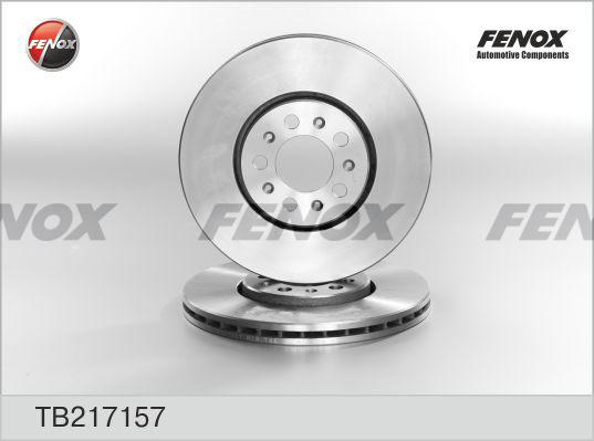 Fenox TB217157 - Disque de frein cwaw.fr