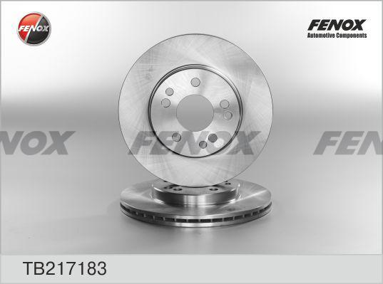 Fenox TB217183 - Disque de frein cwaw.fr