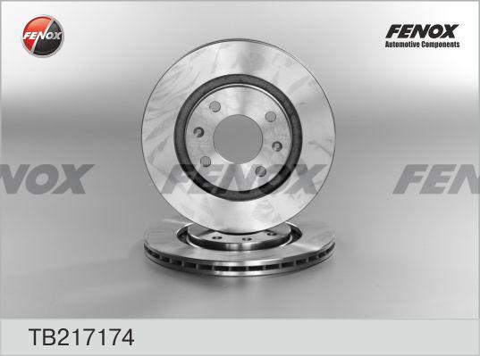 Fenox TB217174 - Disque de frein cwaw.fr