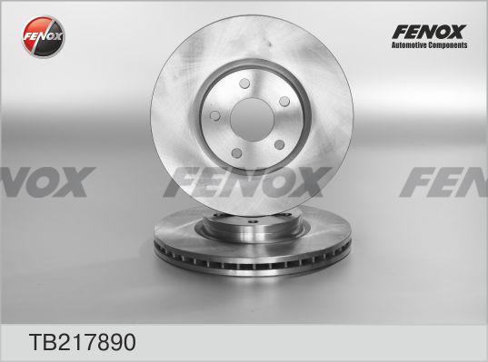 Fenox TB217890 - Disque de frein cwaw.fr