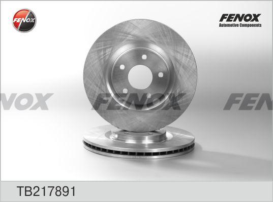 Fenox TB217891 - Disque de frein cwaw.fr