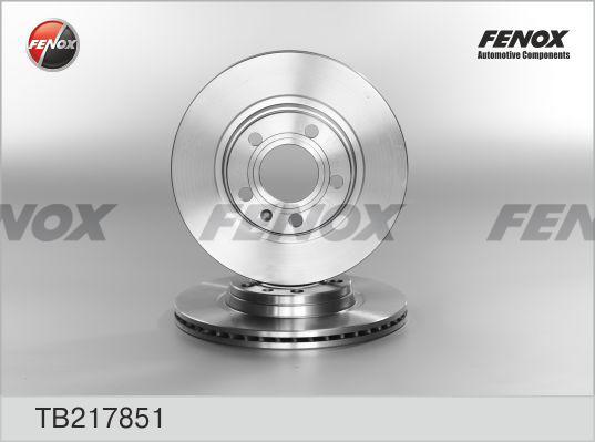 Fenox TB217851 - Disque de frein cwaw.fr