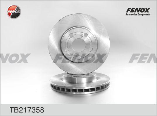 Fenox TB217358 - Disque de frein cwaw.fr