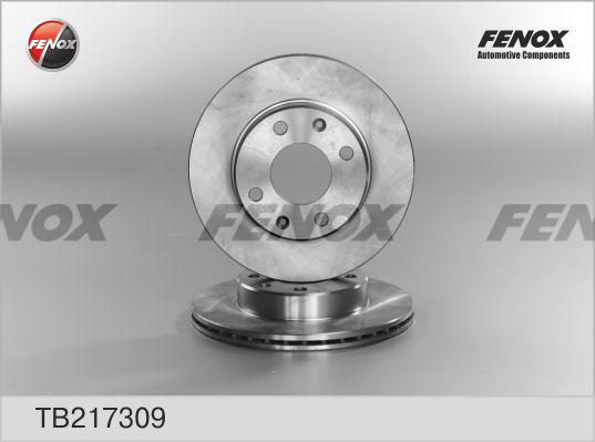 Fenox TB217309 - Disque de frein cwaw.fr