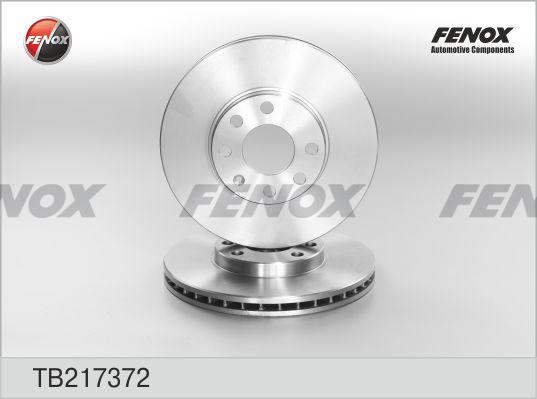 Fenox TB217372 - Disque de frein cwaw.fr