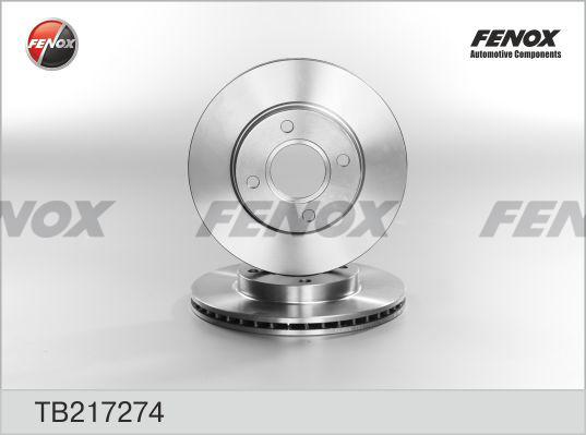 Fenox TB217274 - Disque de frein cwaw.fr