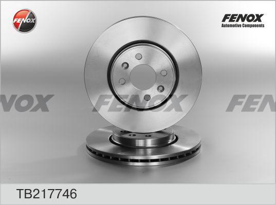 Fenox TB217746 - Disque de frein cwaw.fr