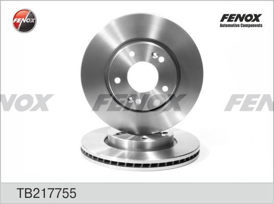 Fenox TB217755 - Disque de frein cwaw.fr