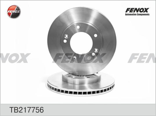 Fenox TB217756 - Disque de frein cwaw.fr