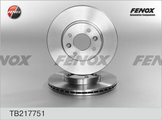 Fenox TB217751 - Disque de frein cwaw.fr