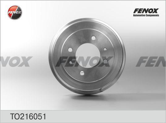 Fenox TO216051 - Tambour de frein cwaw.fr