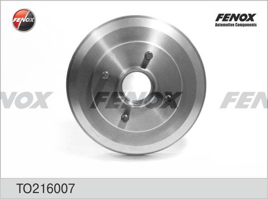 Fenox TO216007 - Tambour de frein cwaw.fr