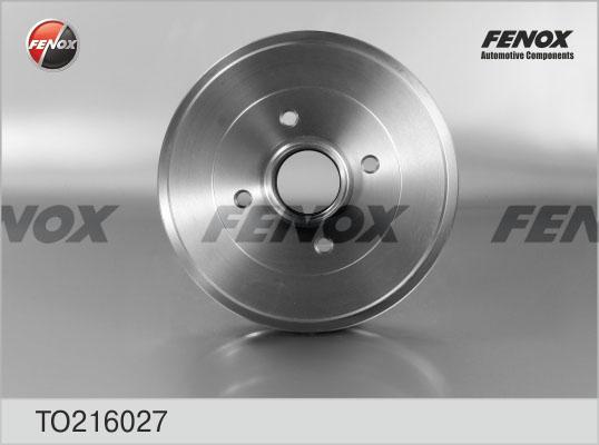 Fenox TO216027 - Tambour de frein cwaw.fr