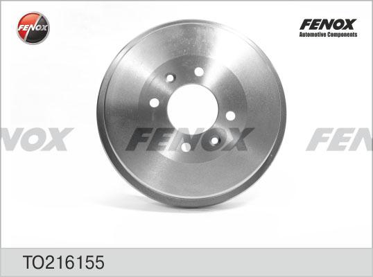 Fenox TO216155 - Tambour de frein cwaw.fr