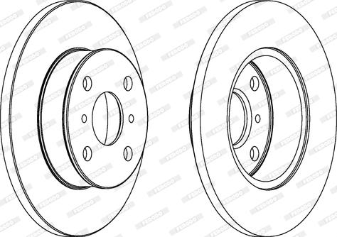 Lucas Electrical DF1409 - Disque de frein cwaw.fr