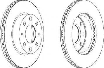 Ferodo DDF149-1 - Disque de frein cwaw.fr