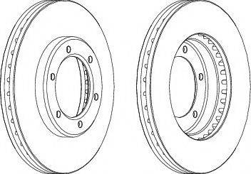 Ferodo DDF1441-1 - Disque de frein cwaw.fr