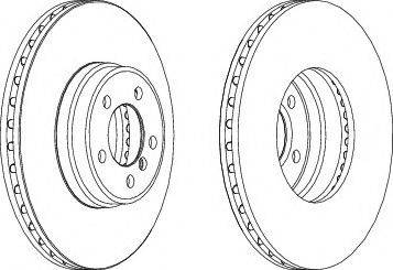 Ferodo DDF1411-1 - Disque de frein cwaw.fr