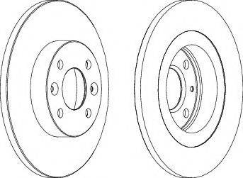 Ferodo DDF1502C-1 - Disque de frein cwaw.fr