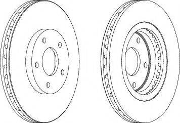 Ferodo DDF1589C-1 - Disque de frein cwaw.fr