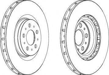 Ferodo DDF1682-1 - Disque de frein cwaw.fr