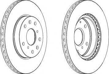 Ferodo DDF1620-1 - Disque de frein cwaw.fr