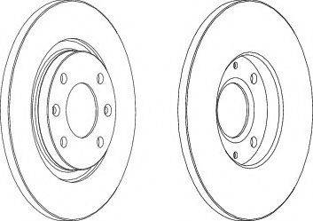 Ferodo DDF1000C-1 - Disque de frein cwaw.fr