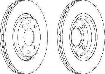 Ferodo DDF1140-1 - Disque de frein cwaw.fr