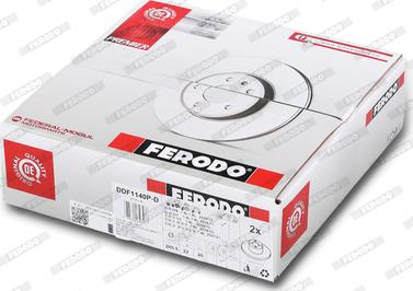 Ferodo DDF1140P-D - Disque de frein cwaw.fr