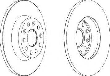 Ferodo DDF1306C-1 - Disque de frein cwaw.fr