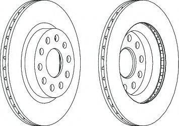 Ferodo DDF1223C-1 - Disque de frein cwaw.fr