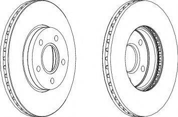 Ferodo DDF1222C-1 - Disque de frein cwaw.fr